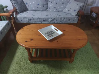 Conjunto Sofá 3+2 plazas y Mesa Centro