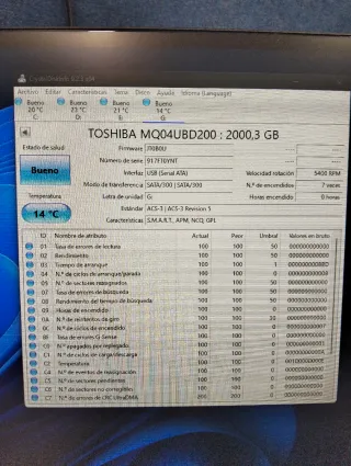 HDD Externo 2TB Toshiba USB 3.0 Disco Portatil