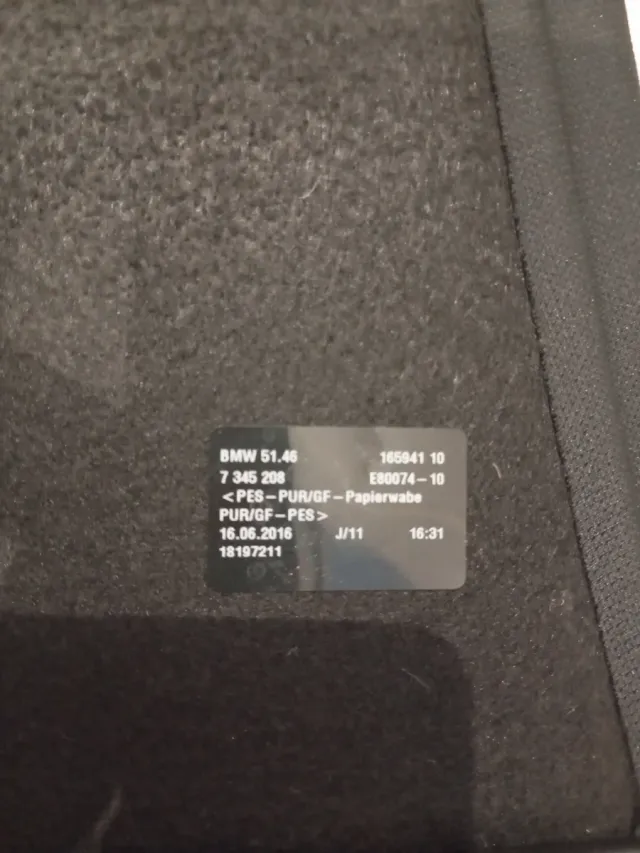 Bandeja maletero BMW f36 serie 4