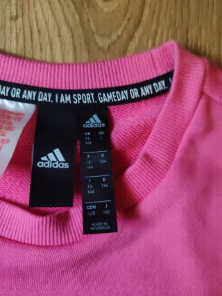 Maglia Adidas Rosa Donna 14 Anni