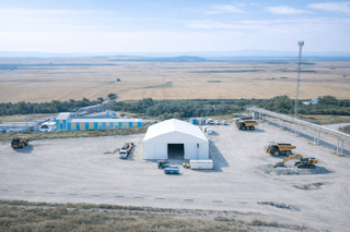 Carpas industriales sin obra ni licencia