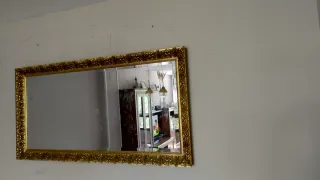 ESPEJO DORADO ANTIGUO