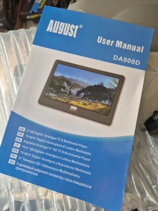 August TV Portátil TDT
