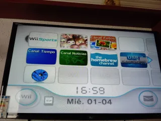 Consola Nintendo Wii Blanca