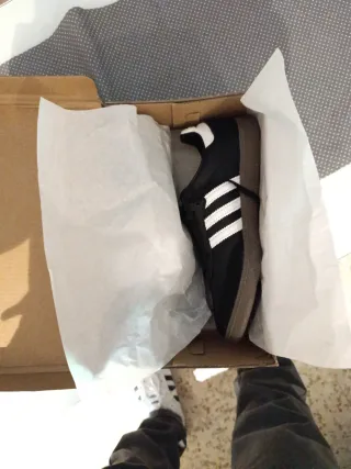 Botines Adidas Samba Negros Talla 42