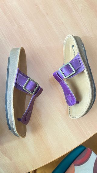 Sandalias El Naturalista Moradas Mujer Talla 38