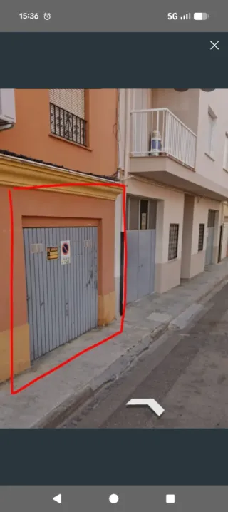 Amplia cochera a la venta. Benigànim