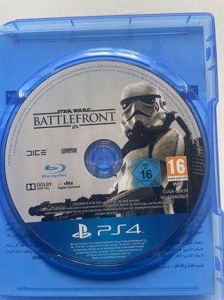 Star Wars Battlefront PS4 (precio negociable)