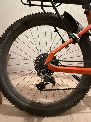Bicicleta Haibike Alltrack 6 Naranja