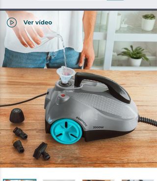 Vaporeta 2000W con accesorios