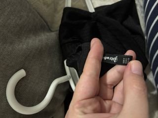 Blusa Stradivarius Negra Talla S