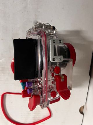 Carcasa Estanca Cámara Buceo Roja