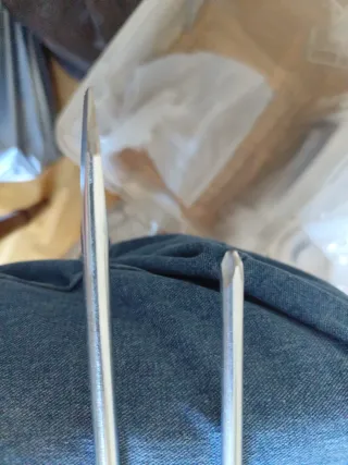 2 Destornilladores Largos Madera