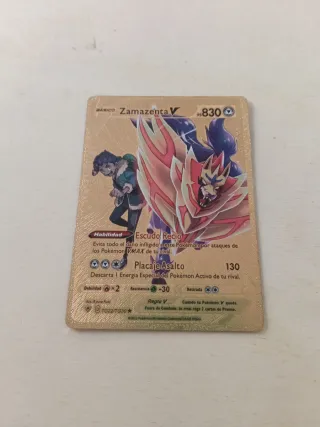 3 Cartas Pokémon Zamazenta V