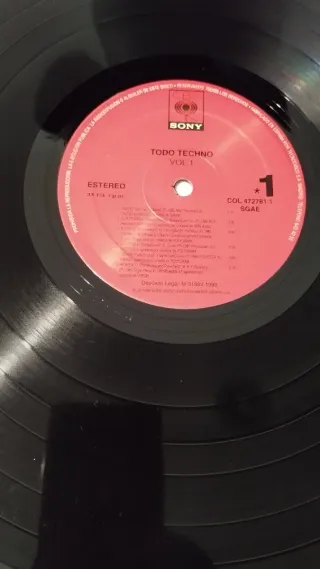 Vinilo Doble VA - Todo Techno