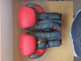 Guantes Boxeo Custom Fighter 14oz Rojos