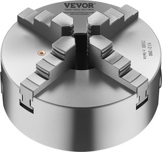 Mandril VEVOR K12-200 4 mordazas 200mm