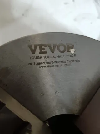 Mandril VEVOR K12-200 4 mordazas 200mm