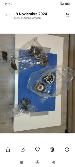 Despiece Derbi Senda Tubo Escape