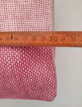 Borsa mare e cappellino fucsia/rosa