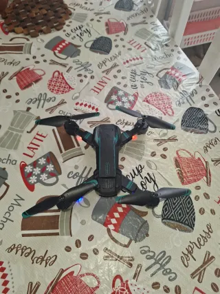 Dron Nuevo Negro y Azul Con camara