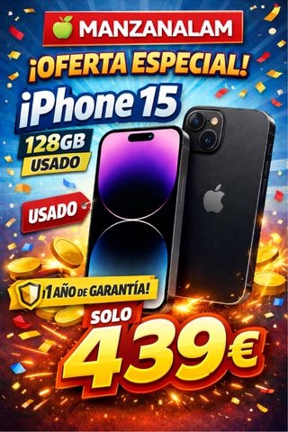 iPhone 15 128GB Usado - Oferta Especial