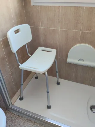 Silla ortopédica para ducha