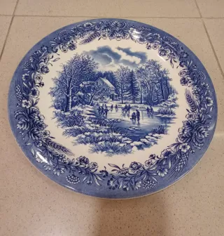 Vajilla porcelana Churchill England. Harvest