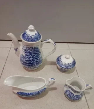 Vajilla porcelana Churchill England. Harvest