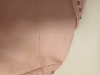 Cazadora Liu Jo tachuelas rosa Talla 44