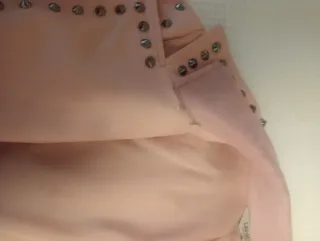 Cazadora Liu Jo tachuelas rosa Talla 44