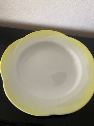 Piatto Richard Ginori Giallo