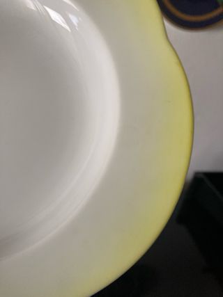 Piatto Richard Ginori Giallo