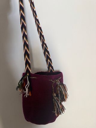 Bolso Wayúu artesanal multicolor Precio unitario