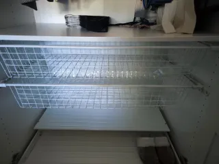 Cajón Cesta IKEA PAX Metal Blanco