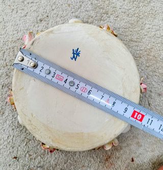 Ceneriera Capodimonte in porcellana fatta a mano