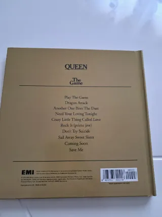 Libro CD Queen The Game
