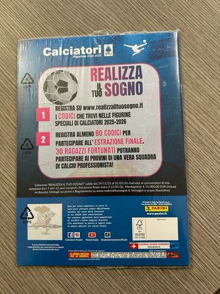 Album Calciatori Panini Serie A 2025-2026