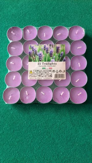 tealights, candeline