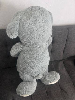 Peluche Elefante Grande Gris