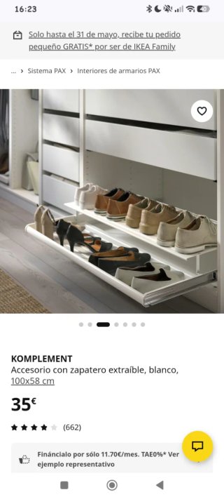 Modulo Zapatero PAX IKEA