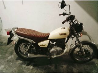 Yamaha SR 250 Beige/Marrón