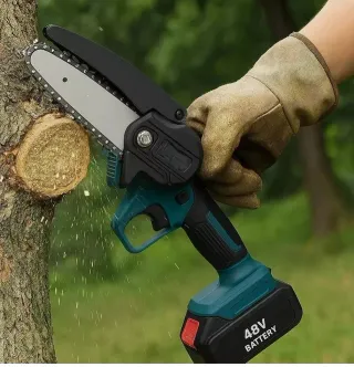 Mini Motosega 6 Pollici Batteria 48V Ricaricabile