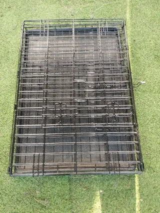 Jaula para perro negra