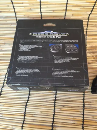 Mando Sega Mega Drive 6 Botones Arcade