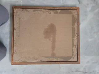 Marco de cuadro antiguo dorado