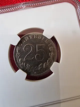 Regno d'Italia 1903 Vittorio Emanuele III 25C