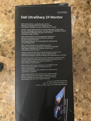 Monitor Dell Ultrasharp 24 Negro