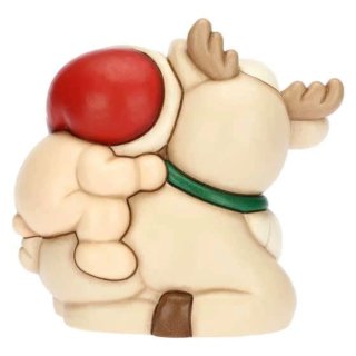 Thun Teddy su Renna con Collare Campana