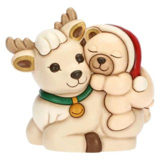 Thun Teddy su Renna con Collare Campana